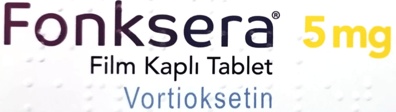 TRINTELLIX 5 MG (FONKSERA BRAND FROM TURKEY)- 28 TABLETS TRINTELLIX 5 MG (FONKSERA BRAND FROM TURKEY)- 28 TABLETS