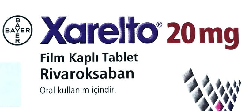 XARELTO 20 MG (BRAND FROM TURKEY)- 84 TABLETS XARELTO 20 MG (BRAND FROM TURKEY)- 84 TABLETS
